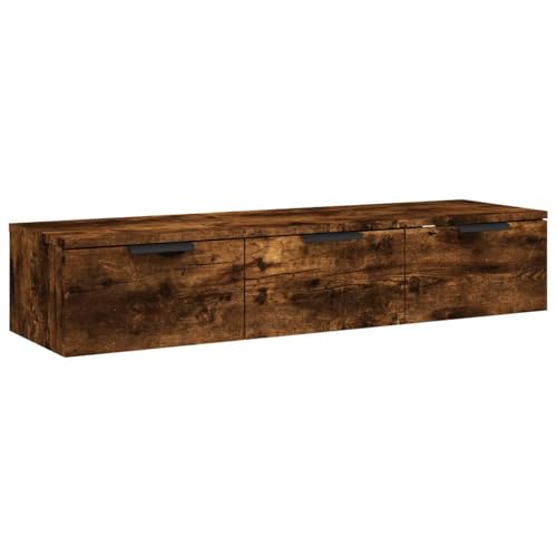 Homgoday Wandschrank Räuchereiche 102x30x20 cm Holzwerkstoff Wandschrank Model817096 Homgoday Wandschrank Räuchereiche 102x30x20 cm Holzwerkstoff Wandschrank Model817096 von Homgoday