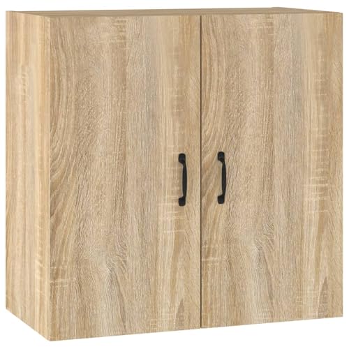 Homgoday Wandschrank Sonoma-Eiche 60x31x60 cm Holzwerkstoff Wandschrank Model812900 von Homgoday