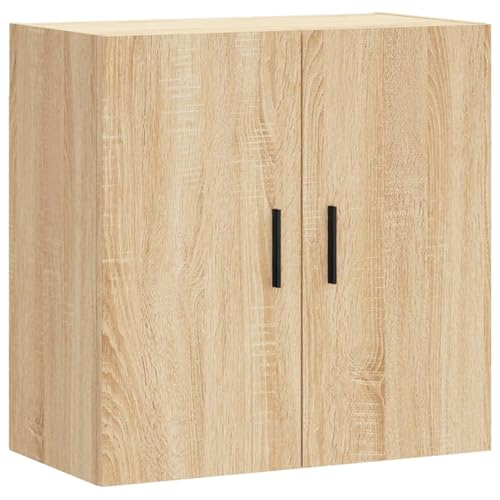 Homgoday Wandschrank Sonoma-Eiche 60x31x60 cm Holzwerkstoff Wandschrank Model829983 von Homgoday