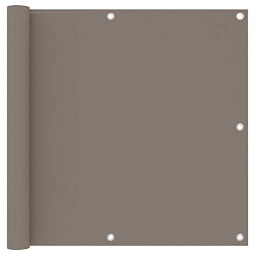 Homgoday Windschutz für Balkon, Maulwurf 90 x 600 cm, Oxford-Gewebe, Möbel Sichtschutz für den Außenbereich, Balkon und Garten, Trennwand für den Außenbereich Homgoday Windschutz für Balkon, Maulwurf 90 x 600 cm, Oxford-Gewebe, Möbel Sichtschutz für den Außenbereich, Balkon und Garten, Trennwand für den Außenbereich von Homgoday