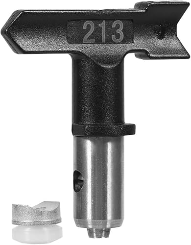 213 Airless Farbsprühdüsenspitzen, wendbare Wolframstahl-Sprühspitzen für Airless-Sprühen, 5 Stück von Homhelar