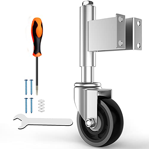 Homhoo Federbelastete Torrollen, 12,7 cm, robuste Torrollen mit Hardware, 180 kg Tragfähigkeit von Homhoo