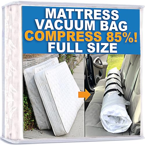 Homie Matratzen-Vakuumbeutel, verschließbarer Beutel für Memory Foam- oder Federkernmatratzen, Kompression und Lagerung für Umzug und Rückgabe (voll) von Homie