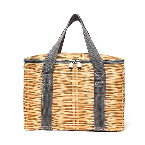 Kühltasche wasserdichte Faltbar Isolierte Lunchtasche Auslaufsichere Thermotasche Kühlleistung mit Verstellbar Schultergurt für Camping, Roadtrips, Picknick, Strand Kühltasche wasserdichte Faltbar Isolierte Lunchtasche Auslaufsichere Thermotasche Kühlleistung mit Verstellbar Schultergurt für Camping, Roadtrips, Picknick, Strand von Homieco
