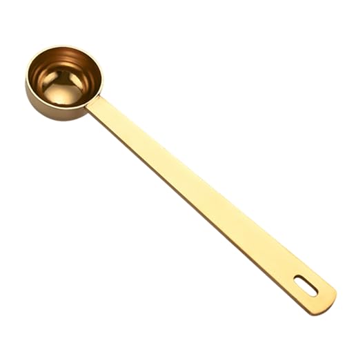 Homiladi Messlöffel – 5 ml Edelstahl Kaffeeschaufel | Back- & Matcha-Löffel | Langer Griff Schaufel für Kaffee, Proteinpulver, Milchpulver, losen Tee, Zucker, Mehl, Waschpulver von Homiladi