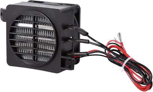 Hominas PTC Heizung, 100 W 12 V Energiesparend Ptc Heizung Lufterhitzer Konstante Temperatur PTC Elektrischer Heizlüfter für Autoheizung von Hominas