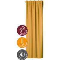 HOMING Vorhang "Galdin" Multifunktionsband 1 Stk. tlg. Verdunklungsvorhang, blickdicht, Thermo, Energiesparend von Homing