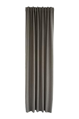 Homing Akustikvorhang Taupe | einfarbig weicher Stoff | Blickdicht Homing Akustikvorhang Taupe | einfarbig weicher Stoff | Blickdicht von Homing
