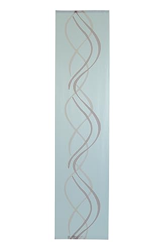 Homing Schiebegardine transparent | Wellen modern | dekorativ Terra von Homing
