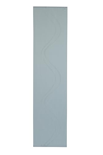 Homing Schiebegardine transparent | Wellen modern | dekorativ weiß von Homing