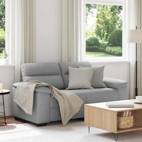 Hommdiy 2-Sitzer-Sofa Wolkengrau 120 cm Stoff von Hommdiy