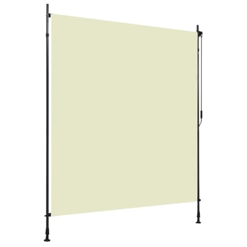 Hommdiy Außenrollo Handkurbelsystem Balkonrollo Senkrechtmarkise Sichtschutz Beschattung Sonnenschutz Außen Rollo Balkon,Creme,200 x 270 cm Hommdiy Außenrollo Handkurbelsystem Balkonrollo Senkrechtmarkise Sichtschutz Beschattung Sonnenschutz Außen Rollo Balkon,Creme,200 x 270 cm von Hommdiy
