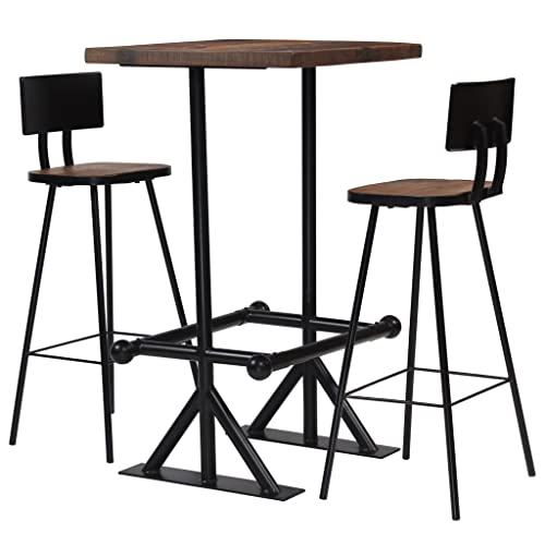 Hommdiy Bar-Set 3-TLG. Altholz Massiv von Hommdiy