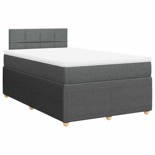 Hommdiy Boxspringbett Doppelbett mit Matratze und Topper Bettgestell mit Kopfteil Polsterbett Bett für Schlafzimmer Dunkelgrau 120x190cm-Block mit Quadraten Hommdiy Boxspringbett Doppelbett mit Matratze und Topper Bettgestell mit Kopfteil Polsterbett Bett für Schlafzimmer Dunkelgrau 120x190cm-Block mit Quadraten von Hommdiy