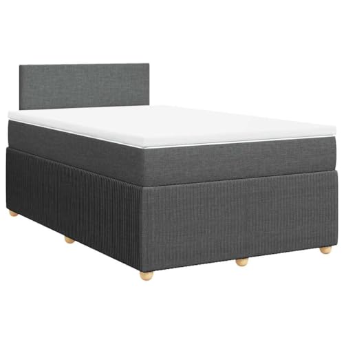Hommdiy Boxspringbett Doppelbett mit Matratze und Topper Bettgestell mit Kopfteil Polsterbett Bett für Schlafzimmer Dunkelgrau 120x190cm-Schlichtes Design Hommdiy Boxspringbett Doppelbett mit Matratze und Topper Bettgestell mit Kopfteil Polsterbett Bett für Schlafzimmer Dunkelgrau 120x190cm-Schlichtes Design von Hommdiy