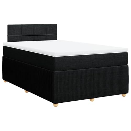 Hommdiy Boxspringbett Doppelbett mit Matratze und Topper Bettgestell mit Kopfteil Polsterbett Bett für Schlafzimmer Schwarz 120x190cm-Block mit Quadraten Hommdiy Boxspringbett Doppelbett mit Matratze und Topper Bettgestell mit Kopfteil Polsterbett Bett für Schlafzimmer Schwarz 120x190cm-Block mit Quadraten von Hommdiy