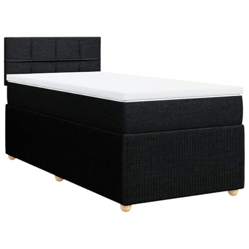 Hommdiy Boxspringbett Doppelbett mit Matratze und Topper Bettgestell mit Kopfteil Polsterbett Bett für Schlafzimmer Schwarz 80x200cm-Block mit Quadraten Hommdiy Boxspringbett Doppelbett mit Matratze und Topper Bettgestell mit Kopfteil Polsterbett Bett für Schlafzimmer Schwarz 80x200cm-Block mit Quadraten von Hommdiy