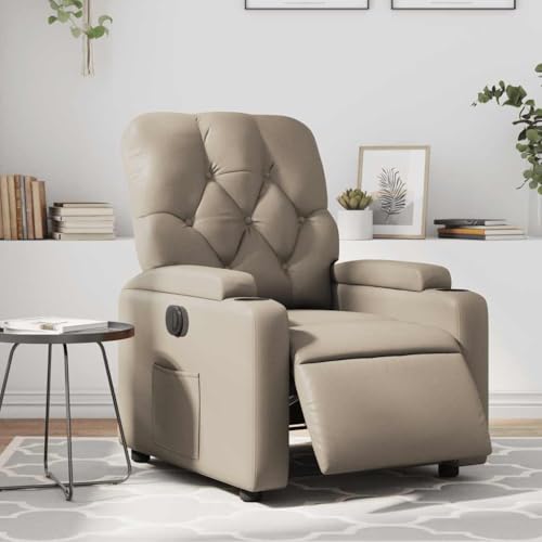 Hommdiy Fernsehsessel Relaxsessel mit Liegefunktion Liegesessel Elektrisch Cappuccino-Braun Kunstleder Hommdiy Fernsehsessel Relaxsessel mit Liegefunktion Liegesessel Elektrisch Cappuccino-Braun Kunstleder von Hommdiy