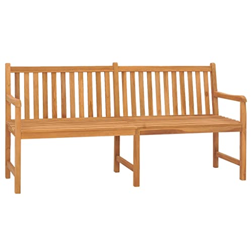Hommdiy Gartenbank 180 cm Massivholz Teak von Hommdiy