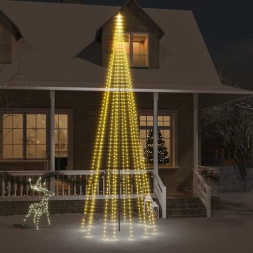 Hommdiy LED Weihnachtsbaum Außen,Weihnachtsbaum mit LED,Weihnachtsbaum Outdoor Beleuchtet Warmweiß 732 LEDs 500 cm Hommdiy LED Weihnachtsbaum Außen,Weihnachtsbaum mit LED,Weihnachtsbaum Outdoor Beleuchtet Warmweiß 732 LEDs 500 cm von Hommdiy