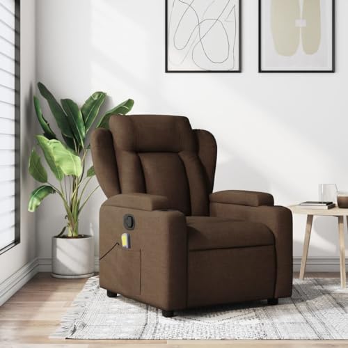 Hommdiy Massagesessel Braun Indoor Massagestuhl Liegestuhl Stoff Hommdiy Massagesessel Braun Indoor Massagestuhl Liegestuhl Stoff von Hommdiy