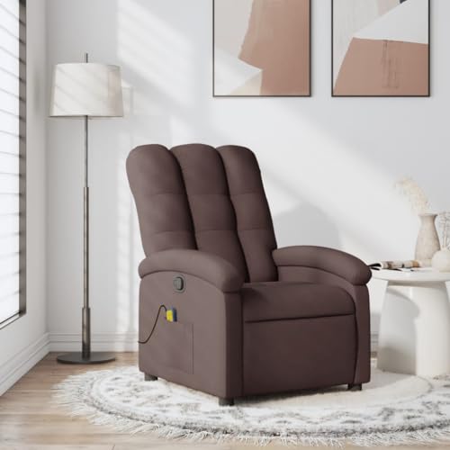 Hommdiy Massagesessel Dunkelbraun Indoor Comfort Stoff Massagesessel Hommdiy Massagesessel Dunkelbraun Indoor Comfort Stoff Massagesessel von Hommdiy
