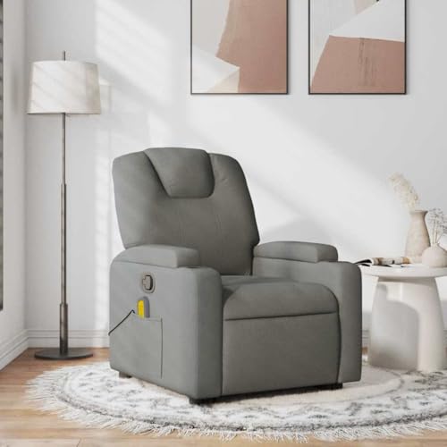 Hommdiy Massagesessel Dunkelgrau Stoff Wohnzimmer relaxsessel Massage Sessel Relax Chair Elektrischer Massagestuhl Hommdiy Massagesessel Dunkelgrau Stoff Wohnzimmer relaxsessel Massage Sessel Relax Chair Elektrischer Massagestuhl von Hommdiy