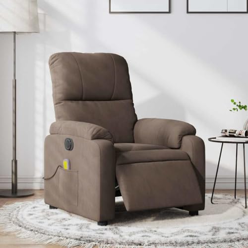 Hommdiy Massagesessel Fernsehsessel Relaxsessel mit Liegefunktion Elektrisch Braun Mikrofasergewebe Hommdiy Massagesessel Fernsehsessel Relaxsessel mit Liegefunktion Elektrisch Braun Mikrofasergewebe von Hommdiy