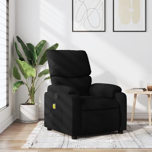 Hommdiy Massagesessel Schwarz Stoff Indoor Massagestuhl Liegestuhl Schlafzimmer Hommdiy Massagesessel Schwarz Stoff Indoor Massagestuhl Liegestuhl Schlafzimmer von Hommdiy