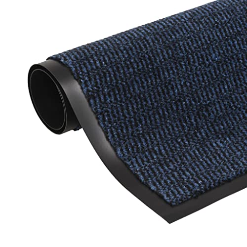 Hommdiy Schmutzfangmatten 2 STK. Rechteckig Getuftet 90x150cm Blau von Hommdiy