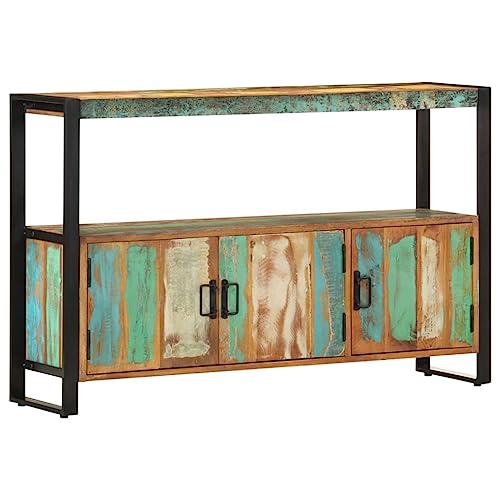 Hommdiy Sideboard 120x30x75 cm Altholz Massiv von Hommdiy