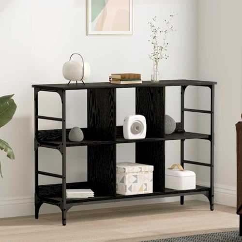 Hommdiy Sideboard Schwarz 102 x 32 x 73.5 cm Holzwerkstoff von Hommdiy