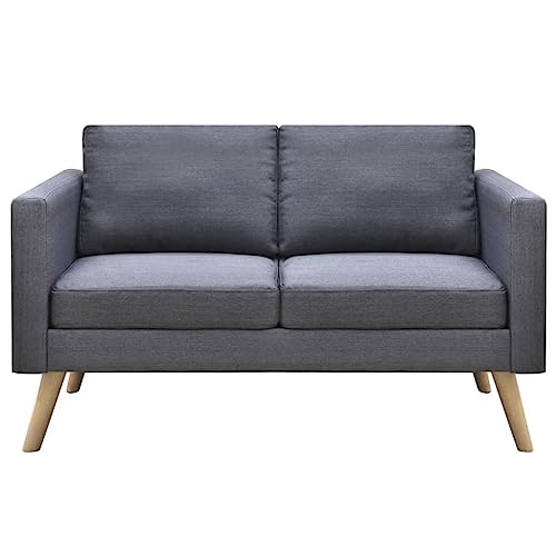 Hommdiy Sofa Set 2-Sitzer und 3-Sitzer Stoff Dunkelgrau Hommdiy Sofa Set 2-Sitzer und 3-Sitzer Stoff Dunkelgrau von Hommdiy