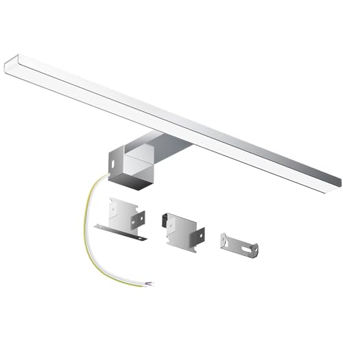 Hommie LED Spiegelleuchte Bad 50CM 12W 1549LM 4000K Neutralweiß Aluminiumlegierung Spiegellampe Badezimmer Lampe 230V Schrankleuchte Schminklicht Spiegel Beleuchtung IP44 Wasserdicht Hommie LED Spiegelleuchte Bad 50CM 12W 1549LM 4000K Neutralweiß Aluminiumlegierung Spiegellampe Badezimmer Lampe 230V Schrankleuchte Schminklicht Spiegel Beleuchtung IP44 Wasserdicht von Hommie