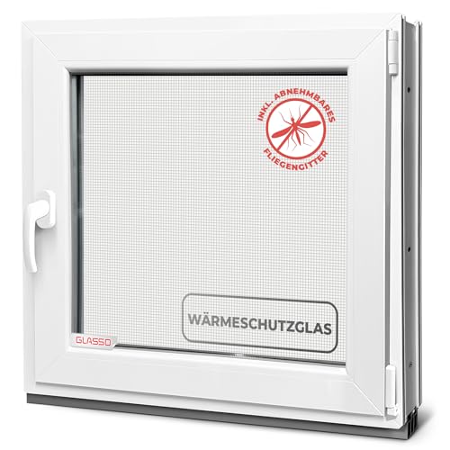 Kellerfenster 115x80 cm 2 fach Verglasung - Alle Größen Kunststofffenster 60mm Profil -Din Rechts- BxH: 1150x800mm Perfekt für Fenster Gartenhaus, Garagenfenster, Hauskeller mit Dreh-Kipp System Kellerfenster 115x80 cm 2 fach Verglasung - Alle Größen Kunststofffenster 60mm Profil -Din Rechts- BxH: 1150x800mm Perfekt für Fenster Gartenhaus, Garagenfenster, Hauskeller mit Dreh-Kipp System von Hommler