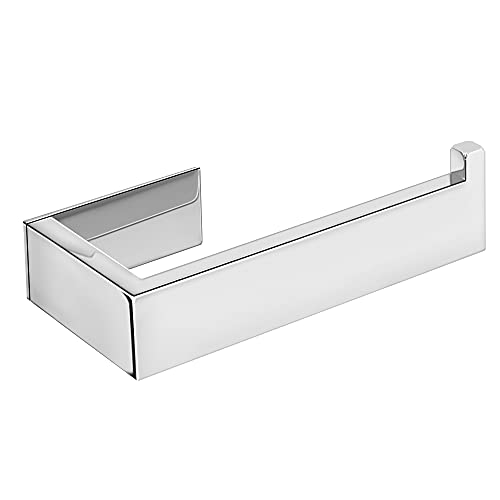 Homovater Toilettenpapierhalter, Klopapierhalter 304 Edelstahl, Toilettenpapier Halterung Rollenhalter WC Papierhalter für Badzimmer and Küche (Chrom, Selbstklebend) von Homovater