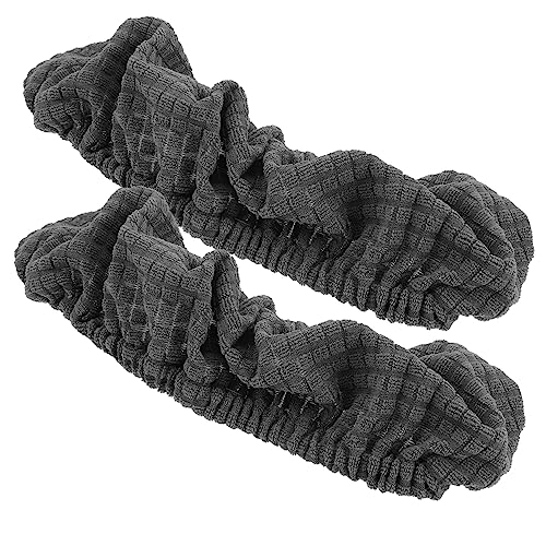 Homoyoyo 1 Paar Bürostuhl Armlehnenbezüge wasserdichte Abnehmbare und Waschbare Armlehnenpolster für Büro und Gaming Stühle Ergonomisch und Druckentlastend Design Geeignet für Zuhause oder von Homoyoyo