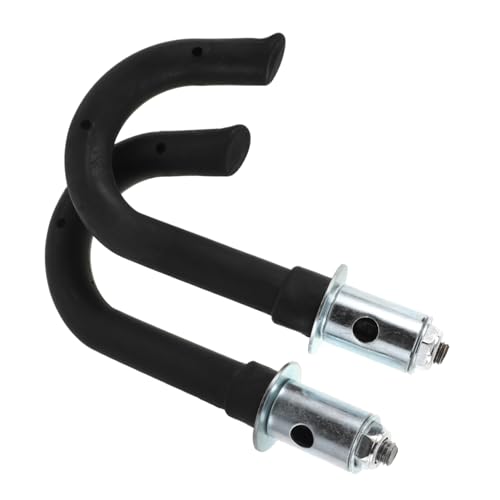 Homoyoyo 1 Paar Teleskopierbare Leiterhaken Abnehmbare Heavy Duty Haken für Erweiterungsleitern Stabilisieren Sie Ihre Leiter für Garage und Outdoor Arbeiten Antifallmechanismus und von Homoyoyo