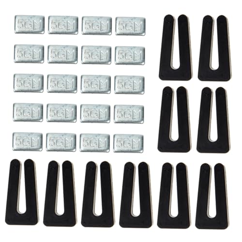 Homoyoyo 1 Satz Lüftergewicht Balancer Kit Teiliges Gewichte Clip zur Ausbalancierung von Deckenventilatoren für Stabile Lüfterleistung und Vermeidung von Schwingungen von Homoyoyo