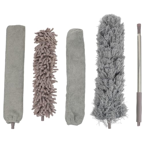 Homoyoyo 1 Satz Mikrofaser Staubreiniger Set Teiliges Chenille Staubwischset für Decken Wände Möbel und Autos Waschbare Reinigungsbürste mit Abnehmbarem Kopf Flexibel und Langlebig Homoyoyo 1 Satz Mikrofaser Staubreiniger Set Teiliges Chenille Staubwischset für Decken Wände Möbel und Autos Waschbare Reinigungsbürste mit Abnehmbarem Kopf Flexibel und Langlebig von Homoyoyo