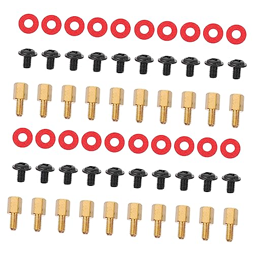 Homoyoyo Wesentliches Computerteil-kit Sechskantmutter-abstandshalter Motherboard-schraubenscheibe Homoyoyo Wesentliches Computerteil-kit Sechskantmutter-abstandshalter Motherboard-schraubenscheibe von Homoyoyo