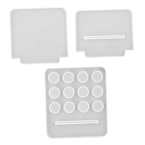 Homoyoyo 1 Satz Silikonform für Teilige Flaschenhalter DIY Aufbewahrung für Ätherische Öle mit Löchern Leicht zu Reinigen für Kreative Projekte und Handarbeiten Homoyoyo 1 Satz Silikonform für Teilige Flaschenhalter DIY Aufbewahrung für Ätherische Öle mit Löchern Leicht zu Reinigen für Kreative Projekte und Handarbeiten von Homoyoyo