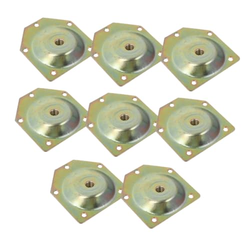 Homoyoyo 1 Satz Tischbein Befestigungsplatten Möbel Bein Montageplatten für Einfache Installation Verstärken und Reparieren Ihre Möbel Kompatibel mit Tischen Stühlen und Sofas von Homoyoyo