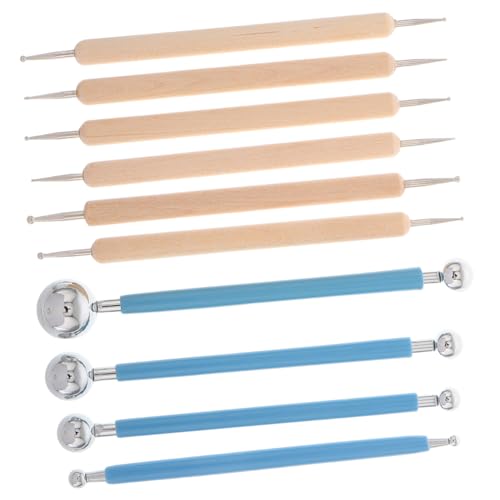 Homoyoyo 1 Satz Töpferwerkzeuge Papierquilling -Werkzeug Gravur Werkzeug Stift Holzgravurstift Scoring-Tool-Keramik Professioneller Gravurstift Schreibstift Schnitzstift Kunststoff von Homoyoyo