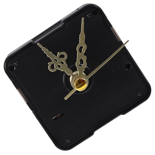 Homoyoyo 1 Satz Wanduhrwerk Glockenspiel Uhr-kit Bausatz Uhrwerk Betrieben Wanduhren Austausch Eines Kleinen Uhrwerks Quarz-uhrwerk-kit Teil Kleine Uhrzeiger Pendeluhr Zahlen Plastik Golden von Homoyoyo