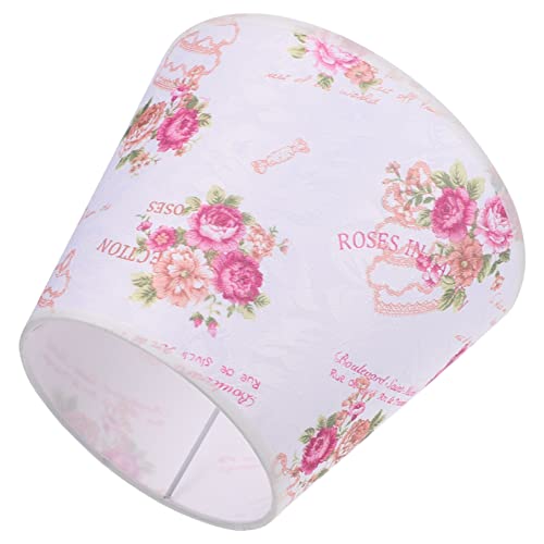 Homoyoyo 1 Stück Decorativer Lampenschirm Textil für Fassung Multifunktionaler Lampenschirm mit Rosendesign für Schlafzimmer Wohnzimmer und Büro Höhe für Wand Steh und Deckenlampen Homoyoyo 1 Stück Decorativer Lampenschirm Textil für Fassung Multifunktionaler Lampenschirm mit Rosendesign für Schlafzimmer Wohnzimmer und Büro Höhe für Wand Steh und Deckenlampen von Homoyoyo