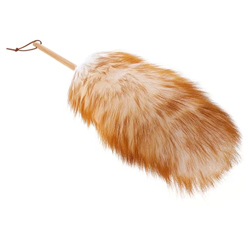 Homoyoyo 1 Stück Holzgriff Staubwedel aus Wolle Flexibles Reinigungswerkzeug für Haushalts und Möbelreinigung für Schwer Erreichbare Stellen und Hohe Bereiche Zufällige Zufällige Farbe Homoyoyo 1 Stück Holzgriff Staubwedel aus Wolle Flexibles Reinigungswerkzeug für Haushalts und Möbelreinigung für Schwer Erreichbare Stellen und Hohe Bereiche Zufällige Zufällige Farbe von Homoyoyo