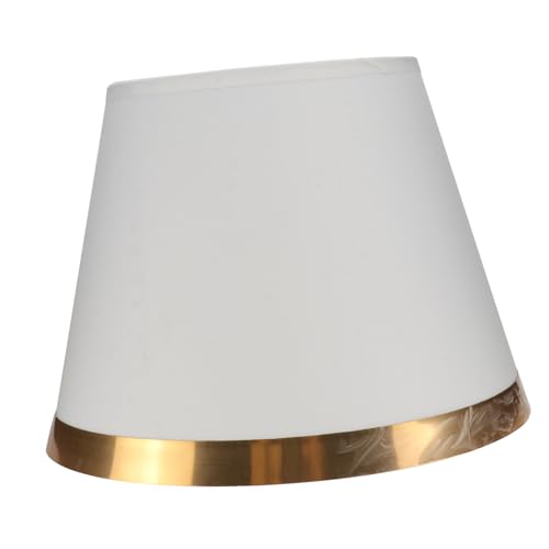 Homoyoyo 1 Stück Klassischer Stofflampenschirm Weiß Elegante Lichtabdeckung für Kronleuchter Tischlampen und Vintage Lampen für Heim und Hoteldekoration Homoyoyo 1 Stück Klassischer Stofflampenschirm Weiß Elegante Lichtabdeckung für Kronleuchter Tischlampen und Vintage Lampen für Heim und Hoteldekoration von Homoyoyo