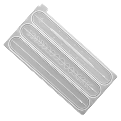 Homoyoyo 1 Stück Räucherdraht Plattenform Räucherstäbchen Stützform Mond Und Stern Gussform DIY Silikonform DIY Kristall Epoxidform Handgefertigte Bastelform DIY Werkzeug Weißes von Homoyoyo