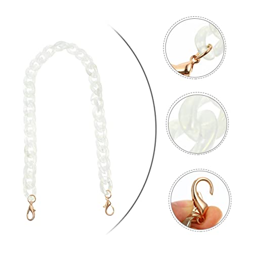 Homoyoyo 1 Stück Regenbogenkette Bag Chain schmuck Ketten Handtaschenkette schulterbandage nackengurt Schulter Gurt trendy Taschengurt Taschenverlängerungskette Handtaschenriemen Harz Homoyoyo 1 Stück Regenbogenkette Bag Chain schmuck Ketten Handtaschenkette schulterbandage nackengurt Schulter Gurt trendy Taschengurt Taschenverlängerungskette Handtaschenriemen Harz von Homoyoyo